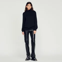 Sandro Paris Jerséis & Chalecos<Jersey De Cuello Vuelto De Lana