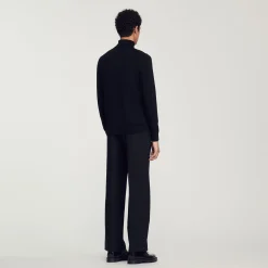 Sandro Paris Jerséis & Chalecos<Jersey De Cuello Vuelto De Lana