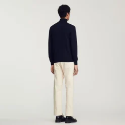 Sandro Paris Jerséis & Chalecos<Jersey De Cuello Vuelto De Lana