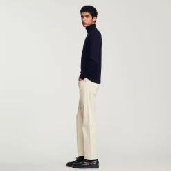 Sandro Paris Jerséis & Chalecos<Jersey De Cuello Vuelto De Lana