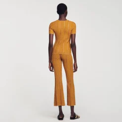 Sandro Paris Conjuntos<Jersey De Punto Brillante