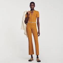 Sandro Paris Conjuntos<Jersey De Punto Brillante