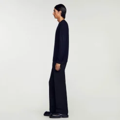 Sandro Paris Jerséis & Chalecos<Jersey De Punto Fino De Lana