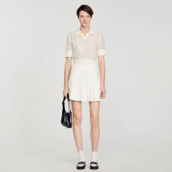 Sandro Paris Jerseys & Cárdigans<Jersey Polo Corto De Punto