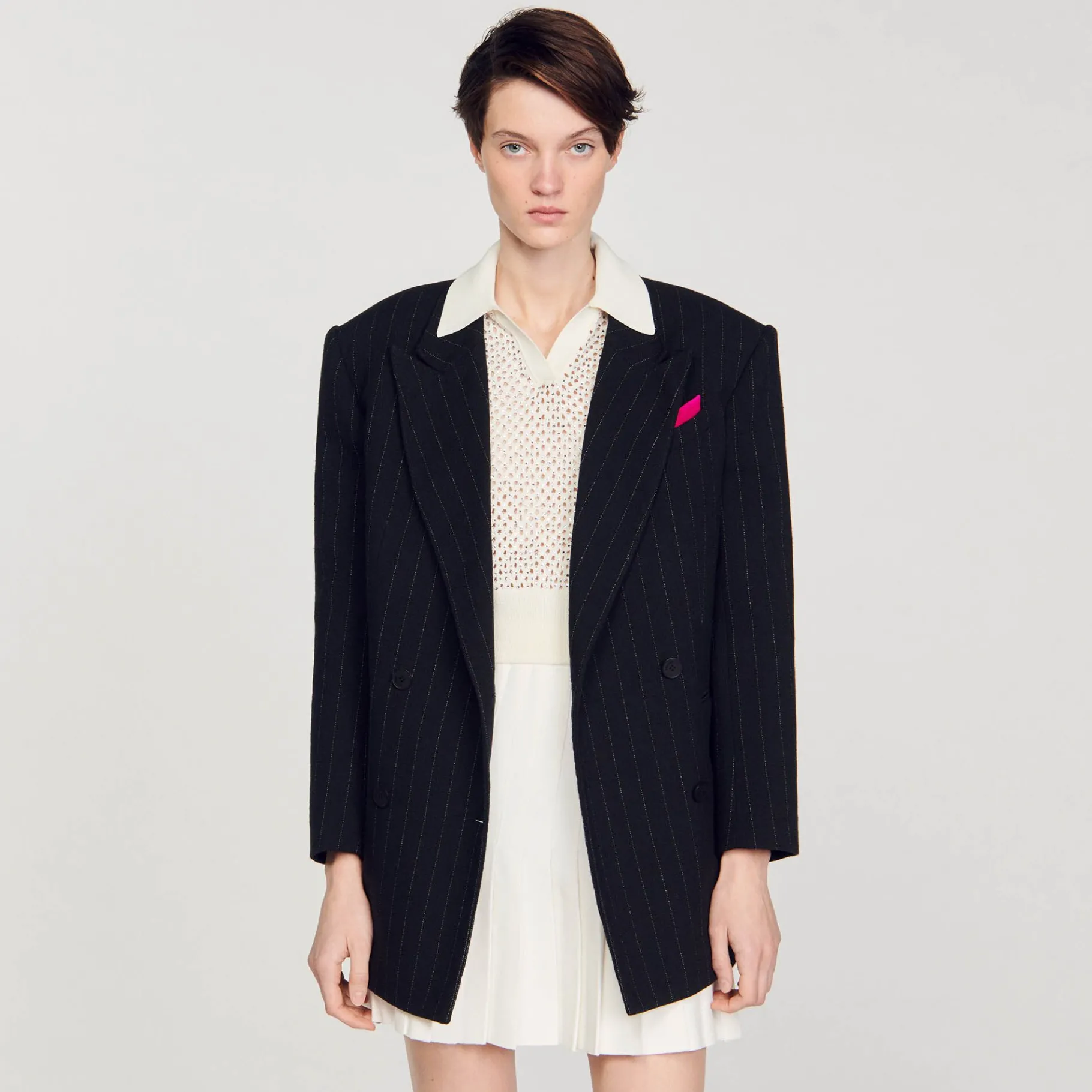 Sandro Paris Jerseys & Cárdigans<Jersey Polo Corto De Punto