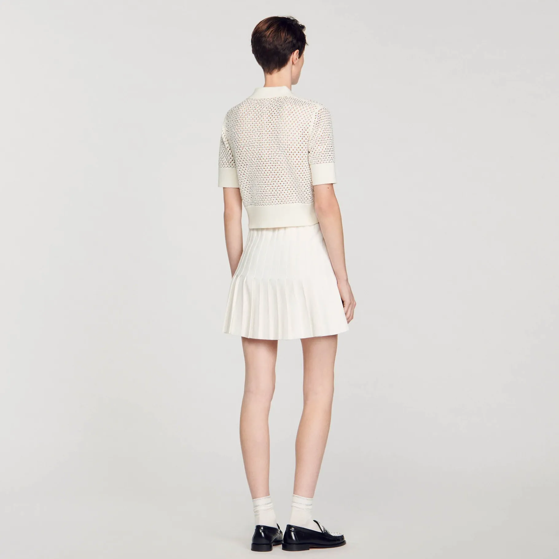 Sandro Paris Jerseys & Cárdigans<Jersey Polo Corto De Punto