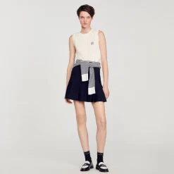 Sandro Paris Jerseys & Cárdigans<Jersey Sin Mangas De Punto