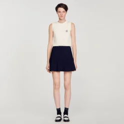 Sandro Paris Jerseys & Cárdigans<Jersey Sin Mangas De Punto