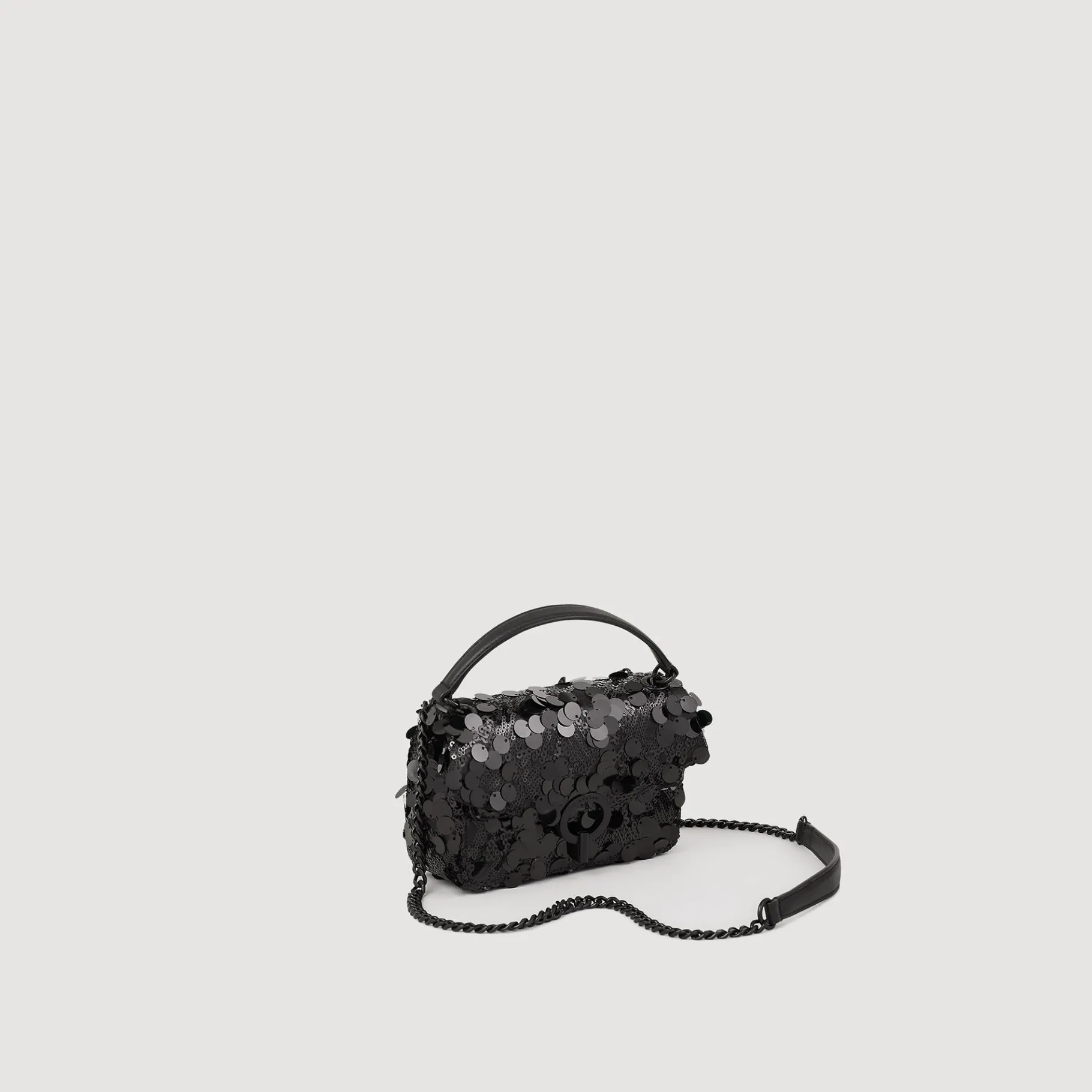 Sandro Paris Bolsos De Hombro<Minibolso Yza Con Lentejuelas