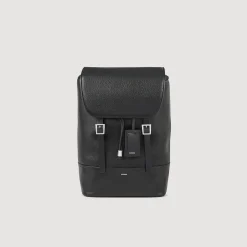 Sandro Paris Mochilas<Mochila De Tela Y Cuero