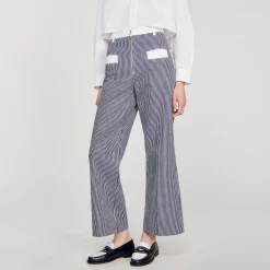 Sandro Paris Vaqueros<Pantalon A Rayas