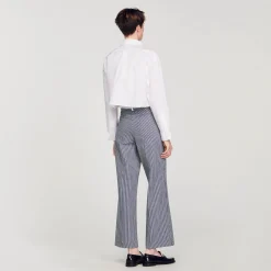 Sandro Paris Vaqueros<Pantalon A Rayas