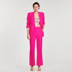 Sandro Paris Trajes<Pantalon Acampanado