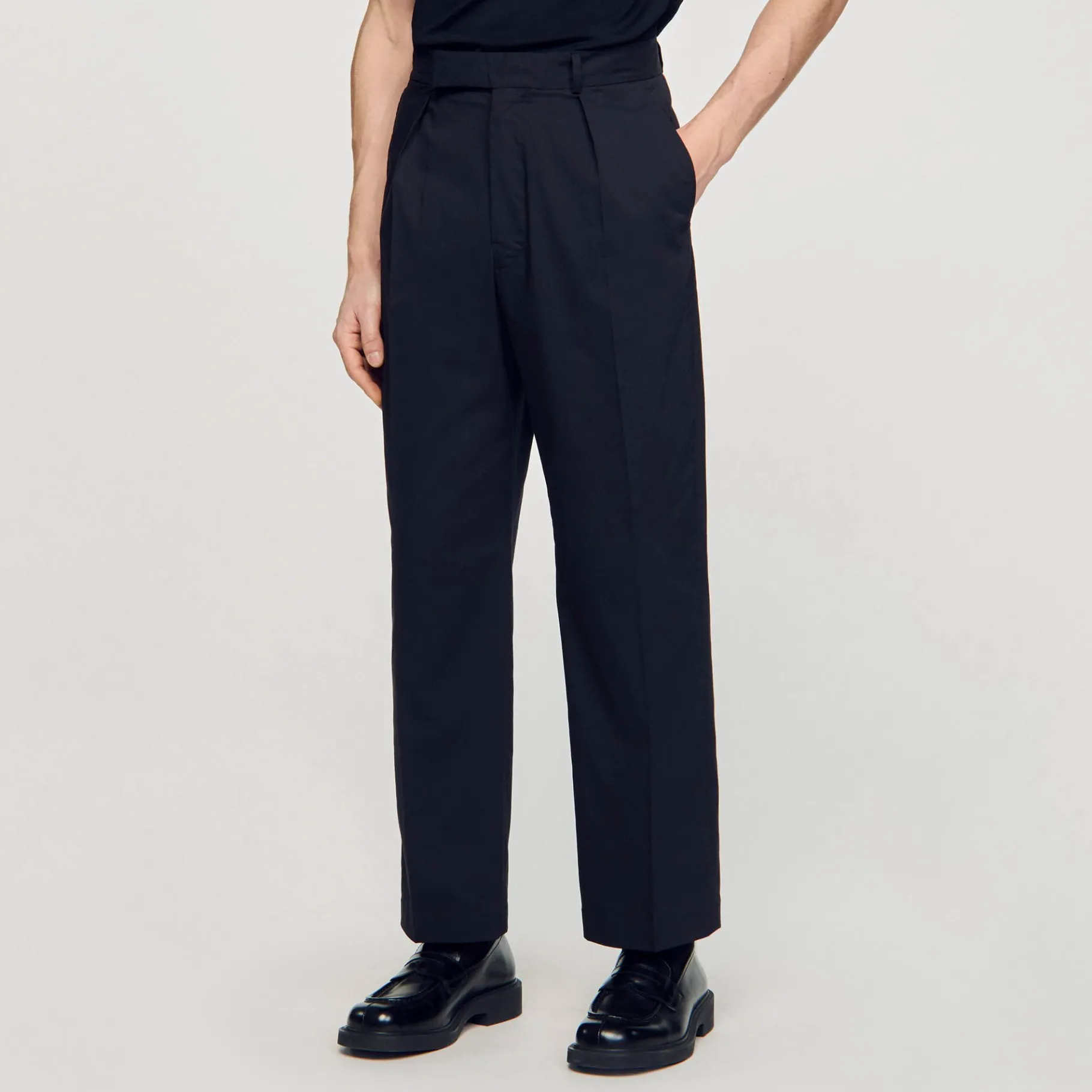 Sandro Paris Pantalones & Bermudas<Pantalon Ancho