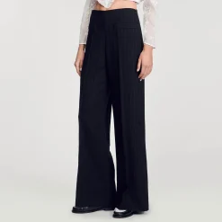 Sandro Paris Trajes<Pantalon Ancho