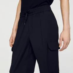 Sandro Paris Pantalones & Bermudas<Pantalon Cargo Elastico