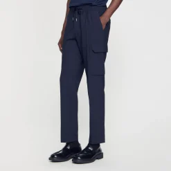 Sandro Paris Pantalones & Bermudas<Pantalon Cargo Elastico