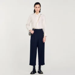 Sandro Paris Trajes<Pantalon De Corte Ancho