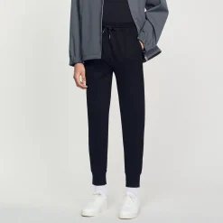 Sandro Paris Sudaderas & Jogging<Pantalon De Jogging De Punto