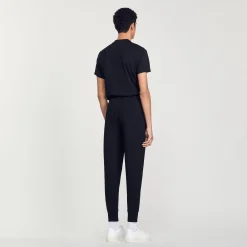 Sandro Paris Sudaderas & Jogging<Pantalon De Jogging De Punto
