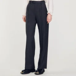 Sandro Paris Trajes<Pantalon De Lana
