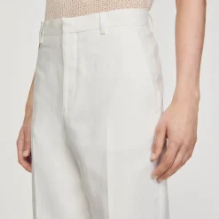 Sandro Paris Pantalones & Bermudas<Pantalon De Lino Y Algodon