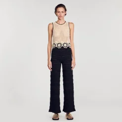 Sandro Paris Conjuntos<Pantalon De Punto