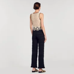 Sandro Paris Conjuntos<Pantalon De Punto