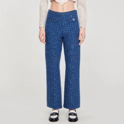 Sandro Paris Conjuntos<Pantalon De Punto De Fantasia