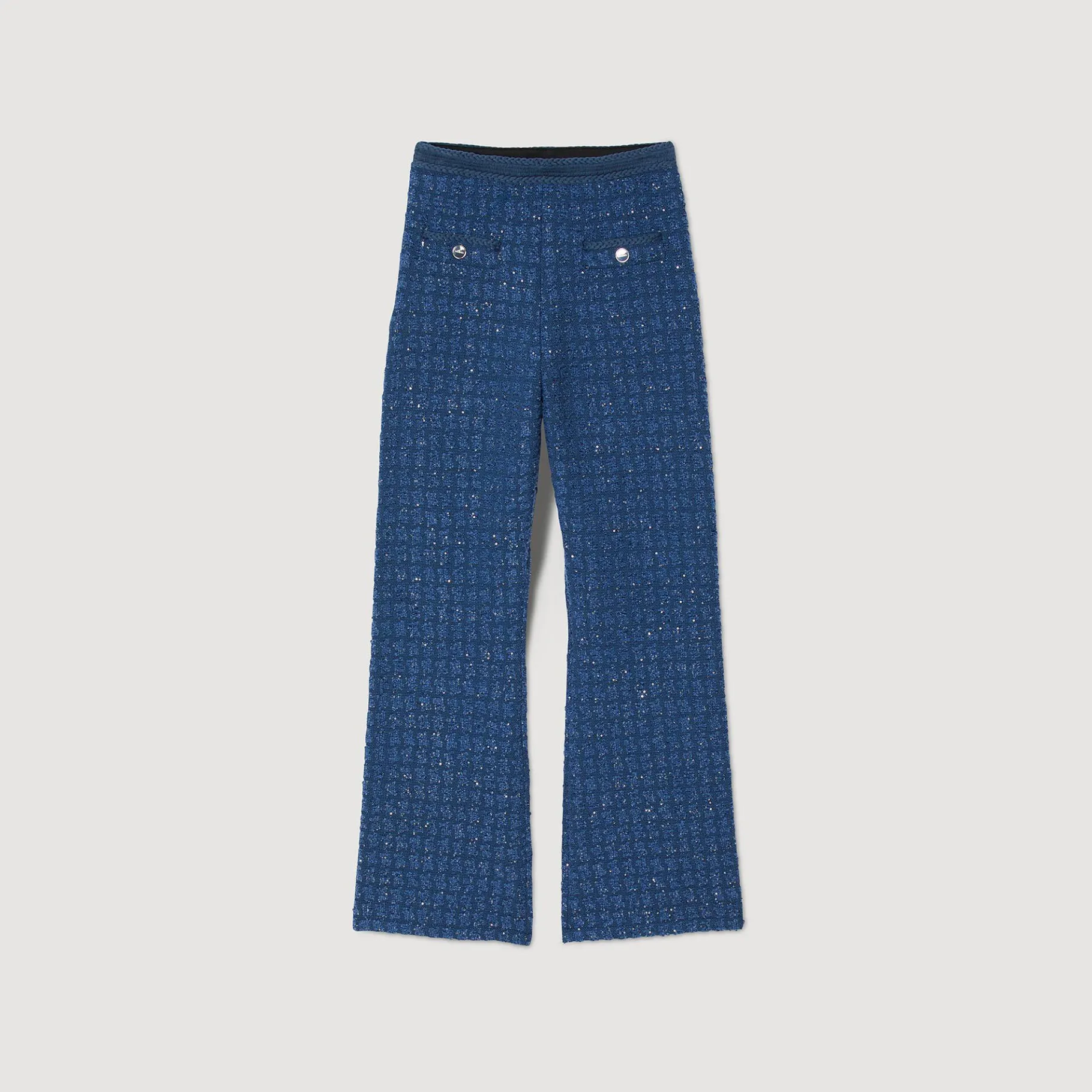 Sandro Paris Conjuntos<Pantalon De Punto De Fantasia