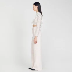 Sandro Paris Trajes<Pantalon De Sarga