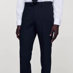 Sandro Paris Trajes & Smokings<Pantalon De Traje Clasico De Lana