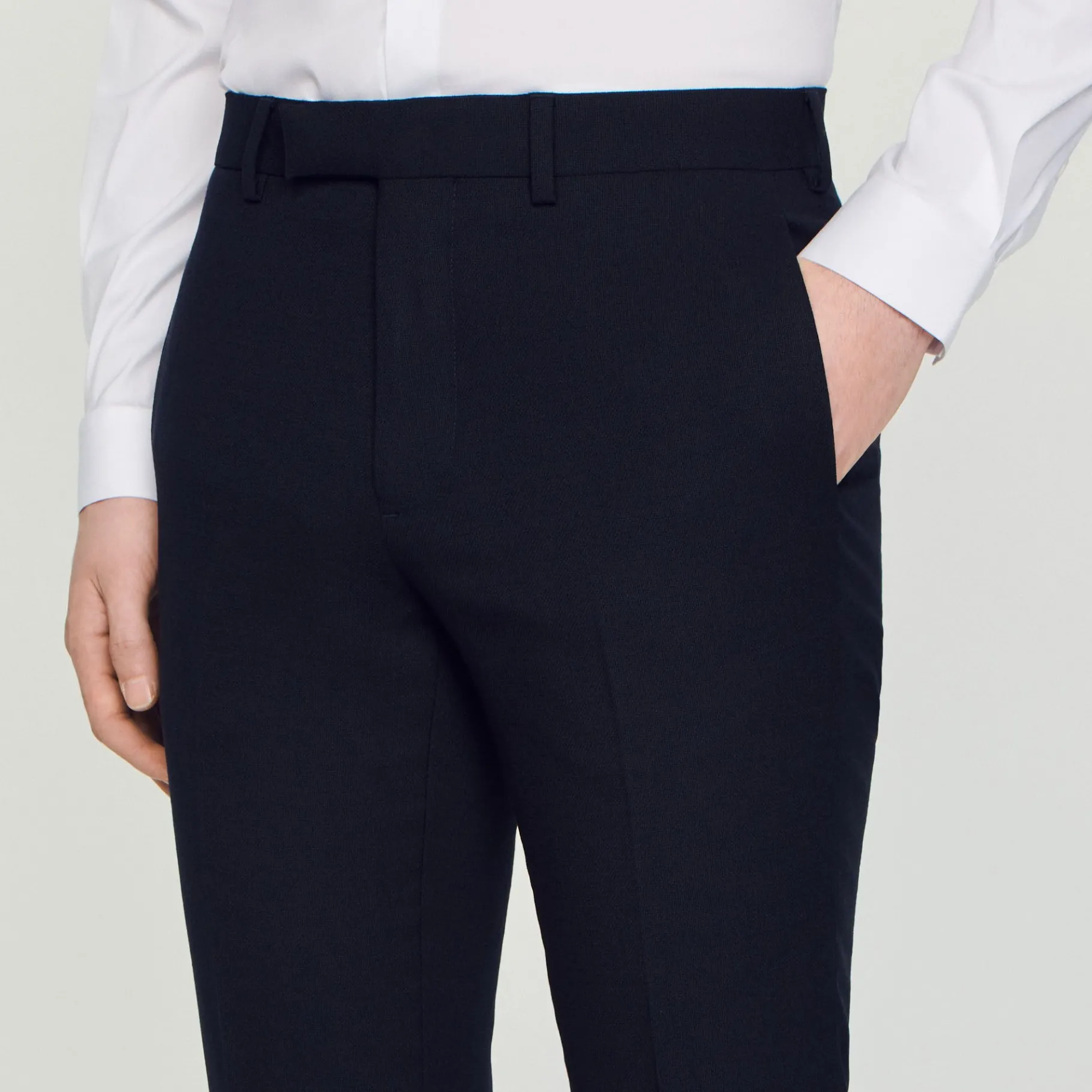 Sandro Paris Trajes & Smokings<Pantalon De Traje De Lana