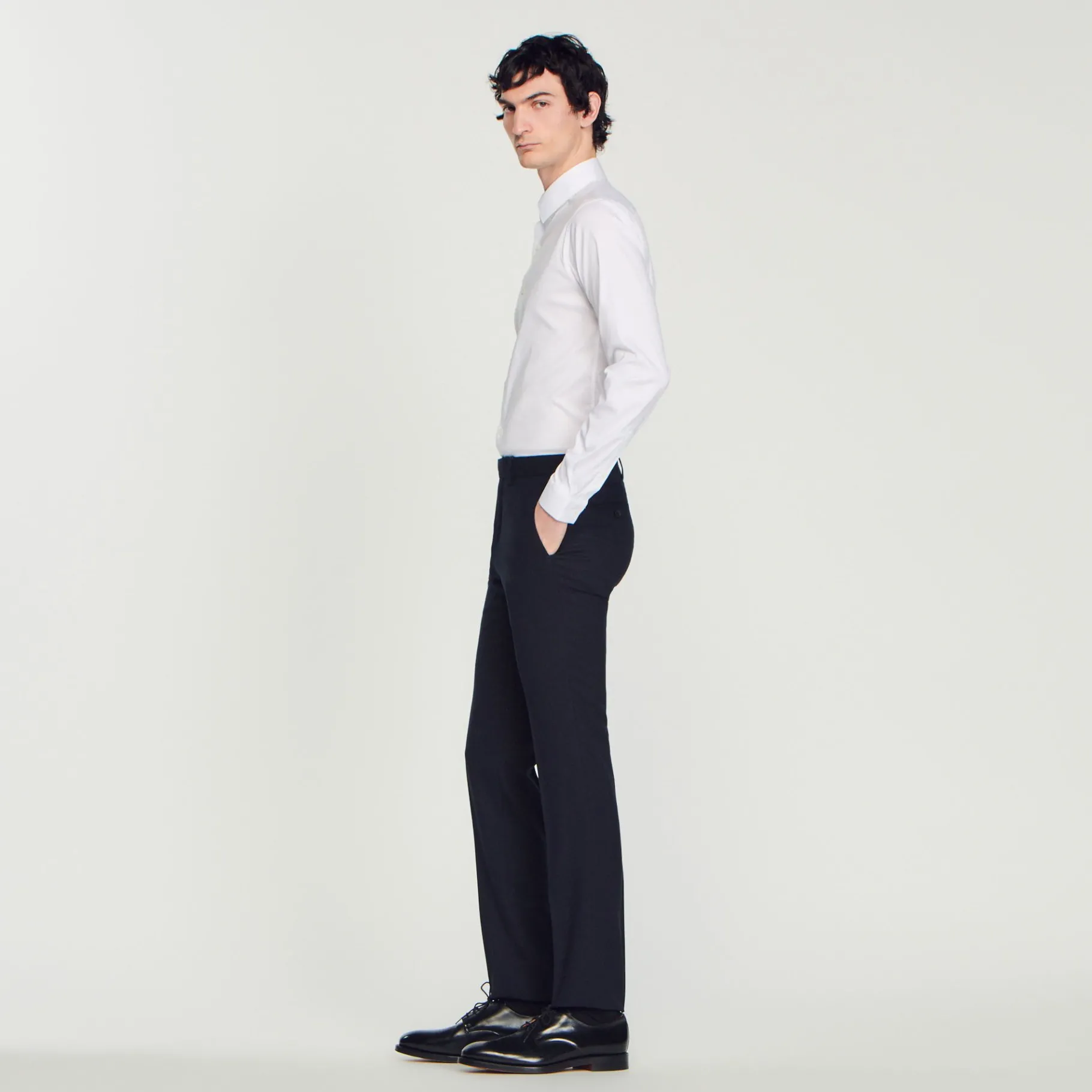 Sandro Paris Trajes & Smokings<Pantalon De Traje De Lana