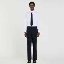 Sandro Paris Trajes & Smokings<Pantalon De Traje De Lana