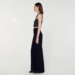 Sandro Paris Pantalones<Pantalon De Tweed