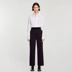 Sandro Paris Trajes<Pantalon Recto