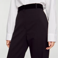 Sandro Paris Trajes<Pantalon Recto