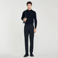 Sandro Paris Pantalones & Bermudas<Pantalon Recto Elastico