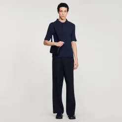 Sandro Paris Camisetas & Polos<Polo De Algodon