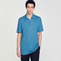 Sandro Paris Camisetas & Polos<Polo De Lino