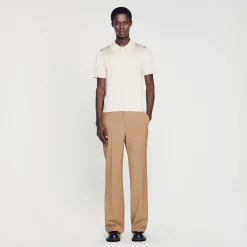 Sandro Paris Camisetas & Polos<Polo De Manga Corta De Punto