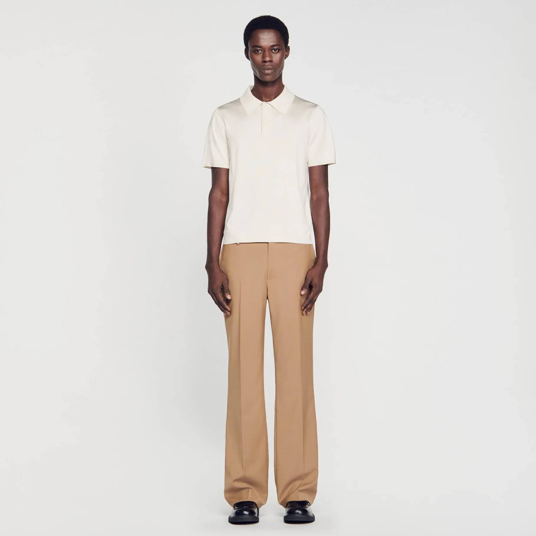 Sandro Paris Camisetas & Polos<Polo De Manga Corta De Punto