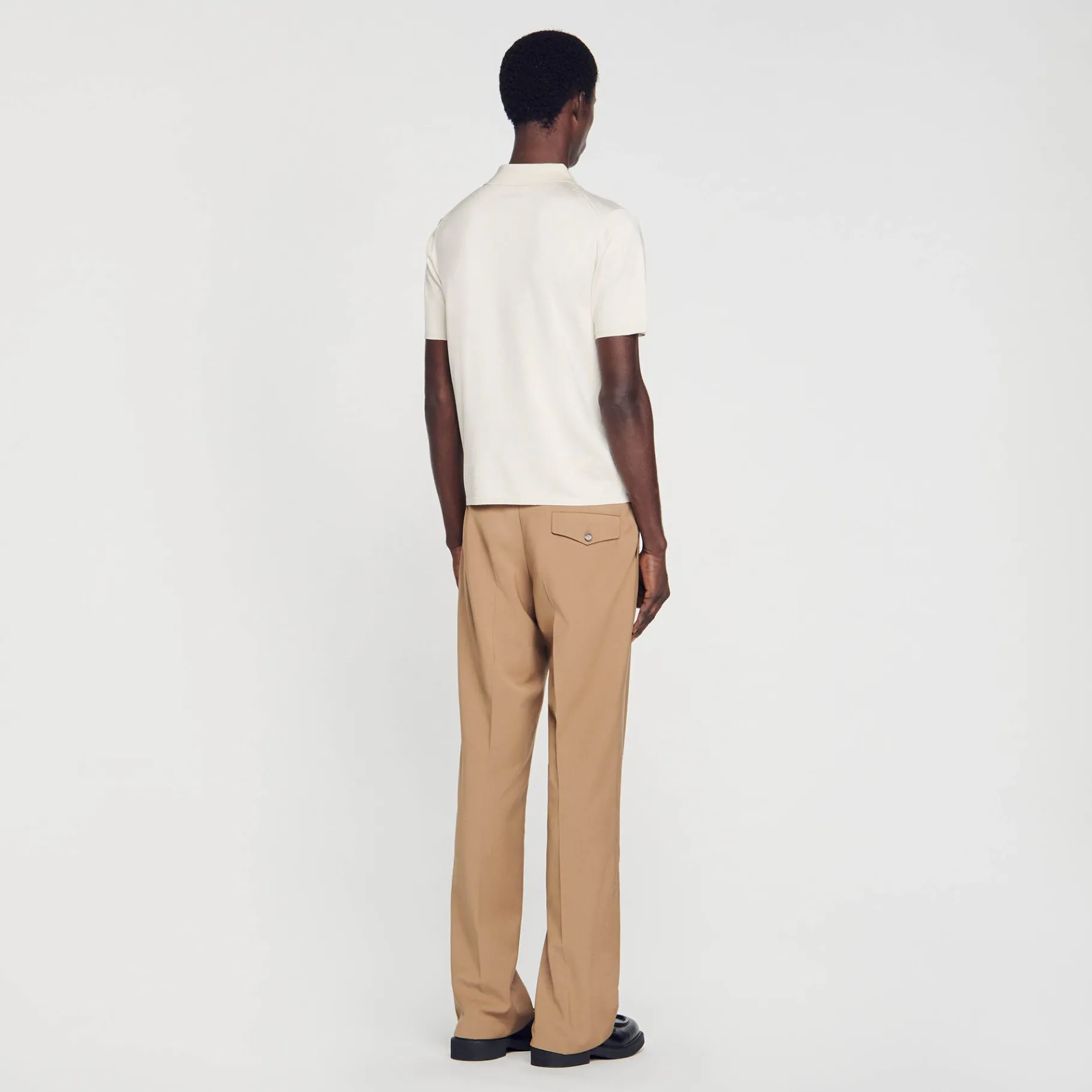 Sandro Paris Camisetas & Polos<Polo De Manga Corta De Punto