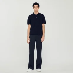 Sandro Paris Camisetas & Polos<Polo De Manga Corta De Punto