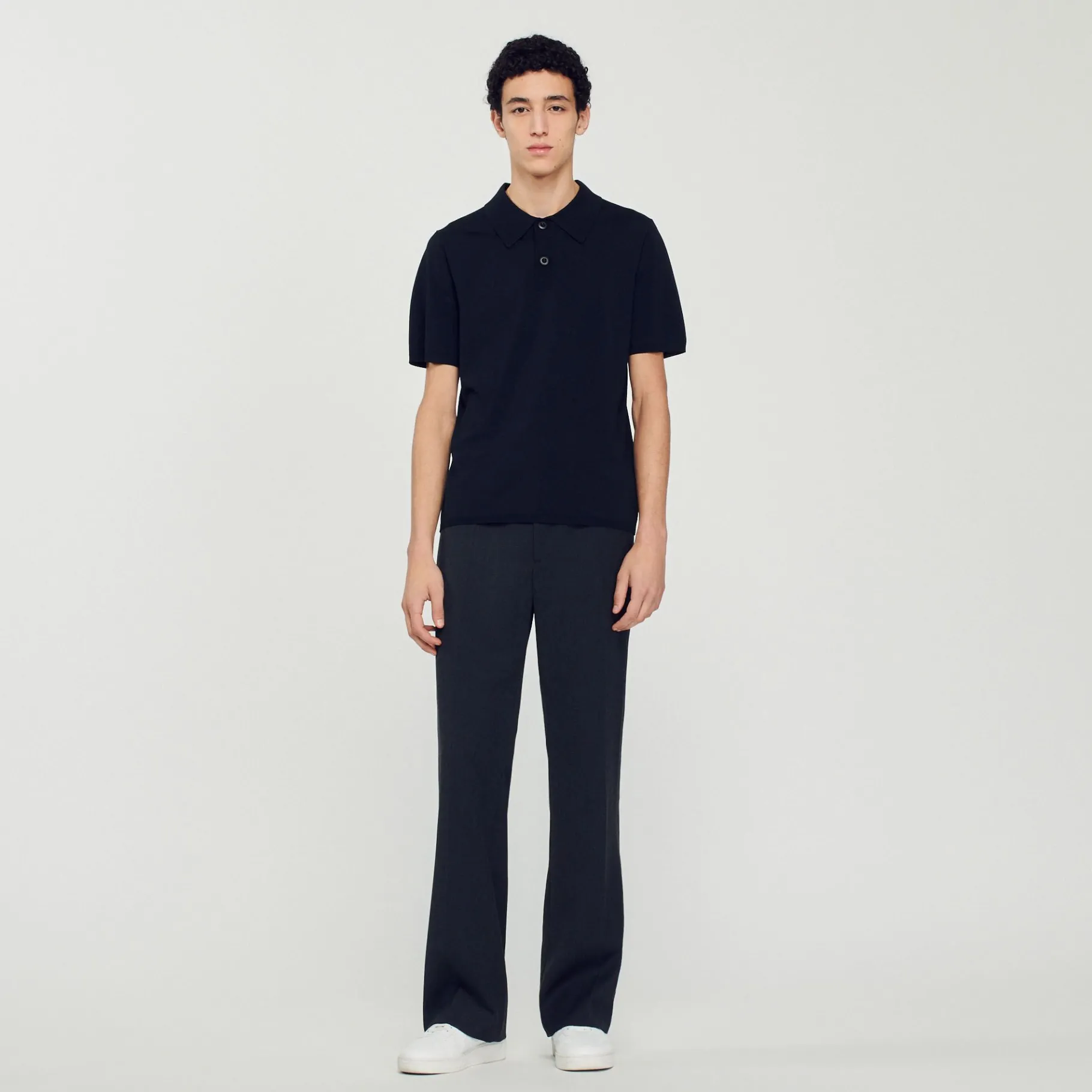 Sandro Paris Camisetas & Polos<Polo De Manga Corta De Punto