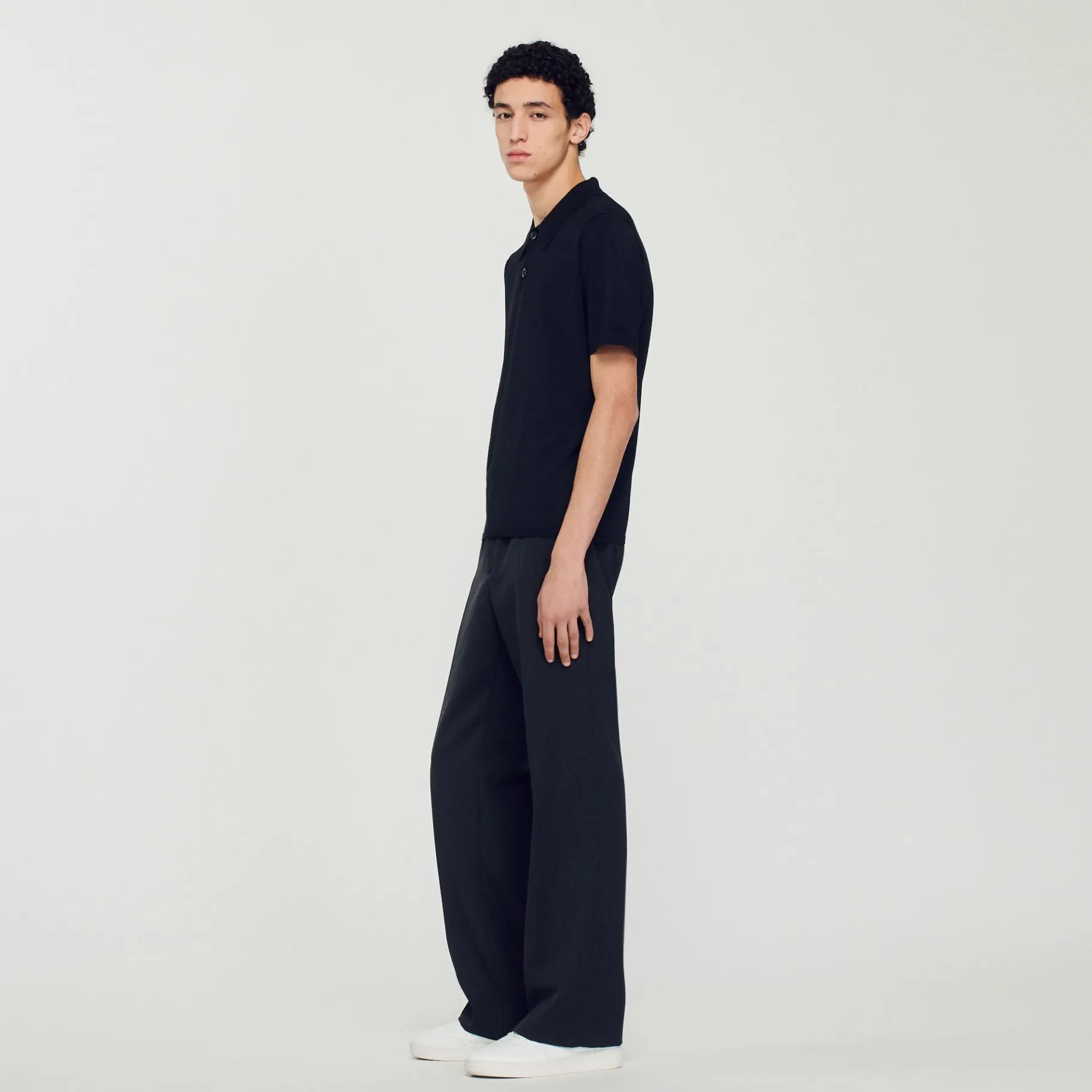 Sandro Paris Camisetas & Polos<Polo De Manga Corta De Punto