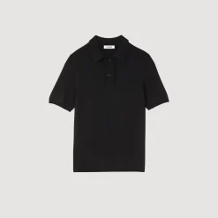 Sandro Paris Camisetas & Polos<Polo De Manga Corta De Punto