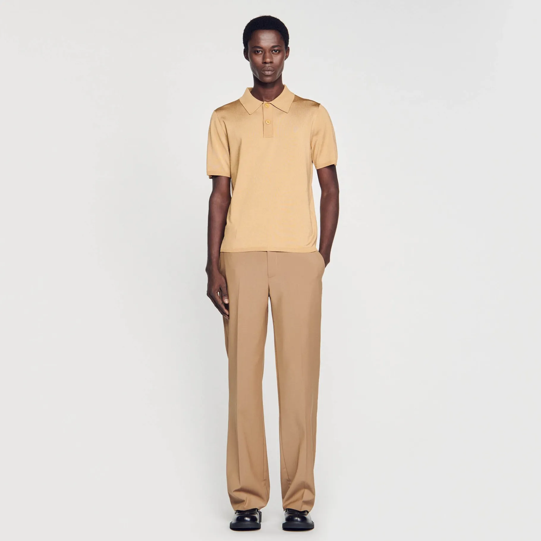 Sandro Paris Camisetas & Polos<Polo De Manga Corta De Punto