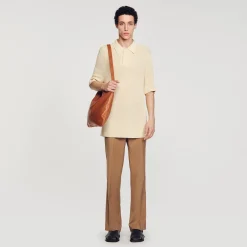 Sandro Paris Camisetas & Polos<Polo De Punto Calado